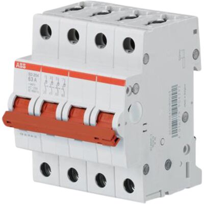 Lastbryter modulær SD204 63A-4P ABB - 1429498 Lastbryter modulær SD204 63A-4P ABB - 1429498