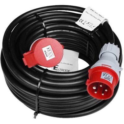 Eltrode AS Skjøtekabel 16A 400V 5G2,5 25M - 1501585 Eltrode AS Skjøtekabel 16A 400V 5G2,5 25M - 1501585