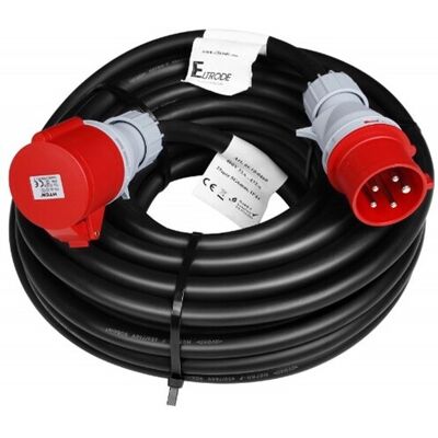 Eltrode AS Skjøtekabel 32A 400V 5G6 25M - 1501586 Eltrode AS Skjøtekabel 32A 400V 5G6 25M - 1501586