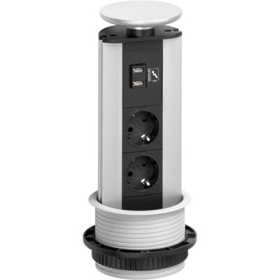 EVOline - Port - Black - USB 2x1000mA - Power strip EVOline - Port - Black - USB 2x1000mA - Power strip