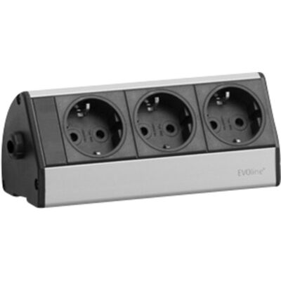 EVOline Dock - 3x stikk. Tilførsel side - 1504130 EVOline Dock - 3x stikk. Tilførsel side - 1504130