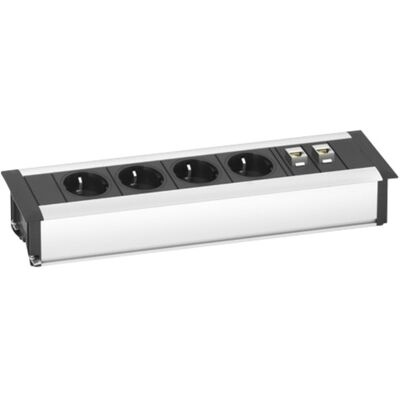EVOline Frame Dock Data Medium 4xstikk 2x RJ45 Cat.6 - 1504189 EVOline Frame Dock Data Medium 4xstikk 2x RJ45 Cat.6 - 1504189