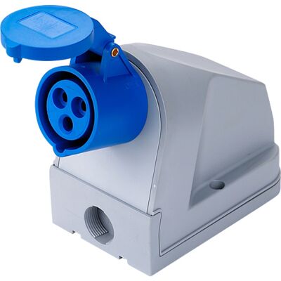 Namron Stikkontakt Utvendig 16A 2Pol+J 230V 6H IP44. 216-6 - 1504904 Namron Stikkontakt Utvendig 16A 2Pol+J 230V 6H IP44. 216-6 - 1504904