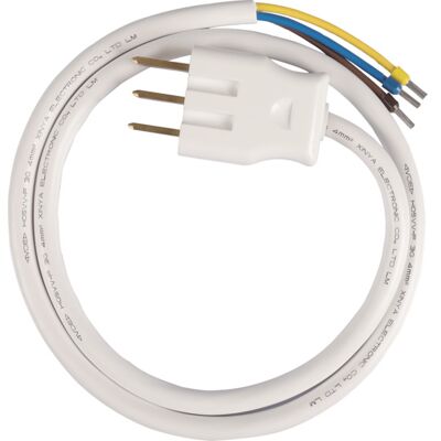 Namron komfyrstøpsel 25A med 1,2m kabel - 1504998 Namron komfyrstøpsel 25A med 1,2m kabel - 1504998