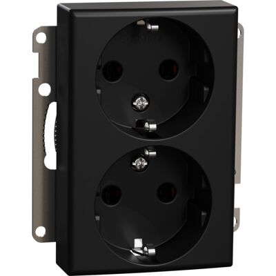 Dobbel stikk for ramme I RS Sort Elko - 1510793 Dobbel stikk for ramme I RS Sort Elko - 1510793