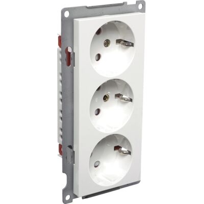 Elko 3-veis Innfelt Kontakt - Elektrisk Stikk Elko 3-veis Innfelt Kontakt - Elektrisk Stikk