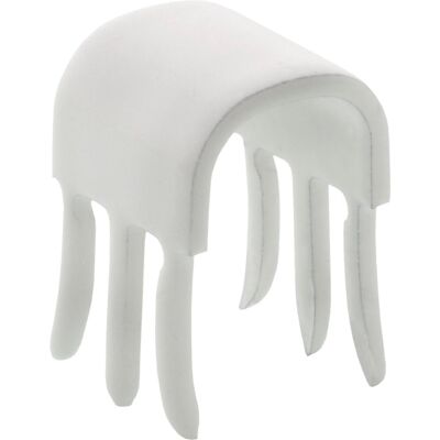 Castor Gipsklammer GK-O1 PR 2x1,5mm2 Plastbelagt Hvit 20 stk - 151512 Castor Gipsklammer GK-O1 PR 2x1,5mm2 Plastbelagt Hvit 20 stk - 151512