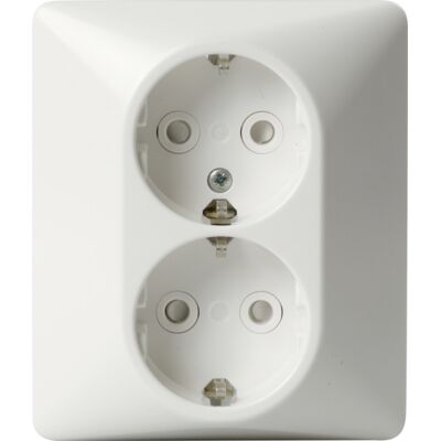 Stikkontakt Dobbel Innfelt Jord ABB - 1517999 Stikkontakt Dobbel Innfelt Jord ABB - 1517999