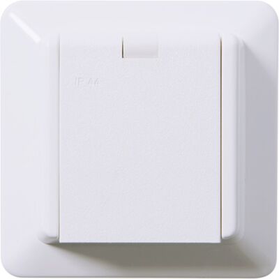 Stikkontakt enkel IP44 m/j I RS Renhvit Elko - 1530144 Stikkontakt enkel IP44 m/j I RS Renhvit Elko - 1530144