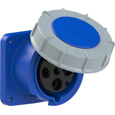 PC Electric Stikkontakt Innfelt Rett 63A 3Pol+Jord 230V 9H IP67 - 1578084 PC Electric Stikkontakt Innfelt Rett 63A 3Pol+Jord 230V 9H IP67 - 1578084