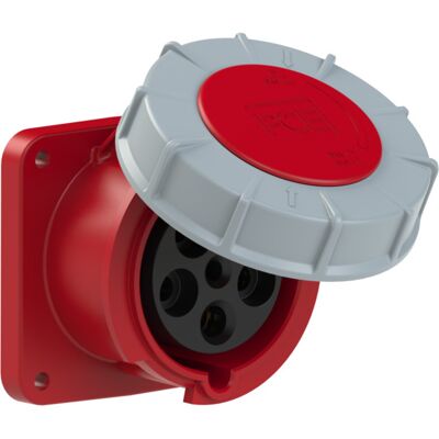 PC Electric Stikkontakt Innfelt Rett 63A 3Pol+N+Jord 400V 6H IP67 - 1578087 PC Electric Stikkontakt Innfelt Rett 63A 3Pol+N+Jord 400V 6H IP67 - 1578087
