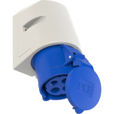 PC Electric Stikkontakt Utvendig 32A 3Pol+J 230V 9H IP44 - 1578124 PC Electric Stikkontakt Utvendig 32A 3Pol+J 230V 9H IP44 - 1578124