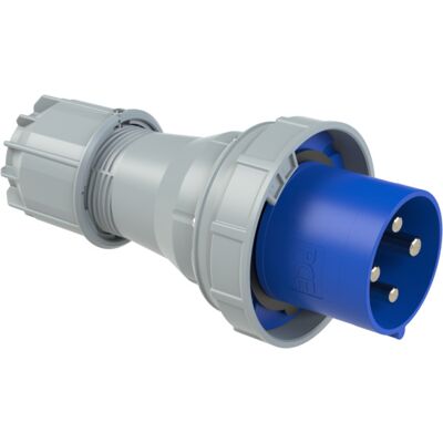 PC Electric Støpsel 125A 3P+J 230V 9H IP67 - 1578244 PC Electric Støpsel 125A 3P+J 230V 9H IP67 - 1578244