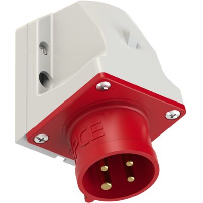 PC Electric Apparatinntak IP44 16A 3P+J 400V 6H - 1578416 PC Electric Apparatinntak IP44 16A 3P+J 400V 6H - 1578416