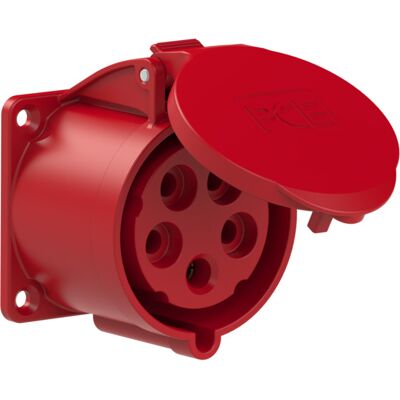 PC Electric Stikkontakt Innfelt Rett 32A 3Pol+N+Jord 400V 6H IP44 - 1578557 PC Electric Stikkontakt Innfelt Rett 32A 3Pol+N+Jord 400V 6H IP44 - 1578557