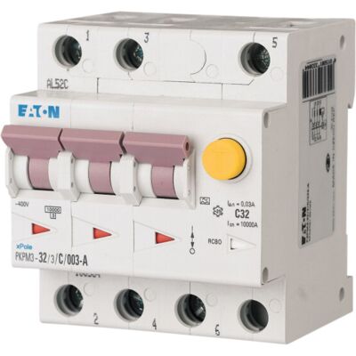 JORDFEILAUTOMAT PKPM3-10/3/C/003-Li/A Eaton - 1600465 JORDFEILAUTOMAT PKPM3-10/3/C/003-Li/A Eaton - 1600465