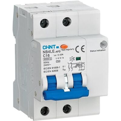 Chint Lysbuevern jordfeilaut elektronisk 2pol 3mod 16A C-kar 30mA - 1600671 Chint Lysbuevern jordfeilaut elektronisk 2pol 3mod 16A C-kar 30mA - 1600671