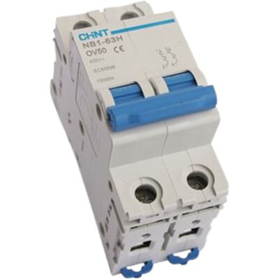 Chint Overbelastningsvern 2P 50A 10KA Cenika - 1601156 Chint Overbelastningsvern 2P 50A 10KA Cenika - 1601156