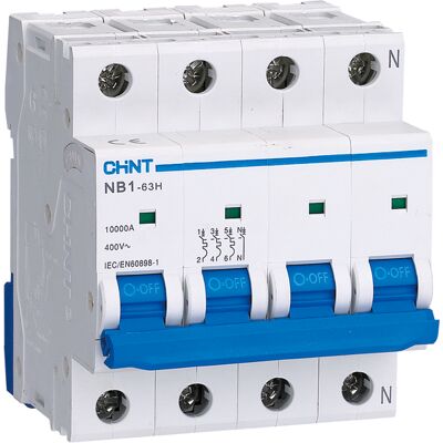 Chint Overbelastningsrelé 4P 32A 10kA - Beskyttelse for bygningsskap Chint Overbelastningsrelé 4P 32A 10kA - Beskyttelse for bygningsskap