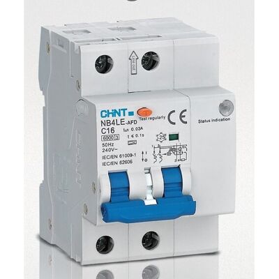 Chint Lysbuevern jordfeilaut elektronisk 2pol 3mod 13A C-kar 30mA - 1602399 Chint Lysbuevern jordfeilaut elektronisk 2pol 3mod 13A C-kar 30mA - 1602399