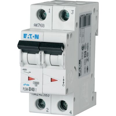 Overbelastningsvern PLSM-OV40A 2-Pol Eaton - 1609639 Overbelastningsvern PLSM-OV40A 2-Pol Eaton - 1609639