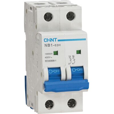 Chint Automatsikring 2P 25A B-KAR 10KA Cenika - 1615504 Chint Automatsikring 2P 25A B-KAR 10KA Cenika - 1615504