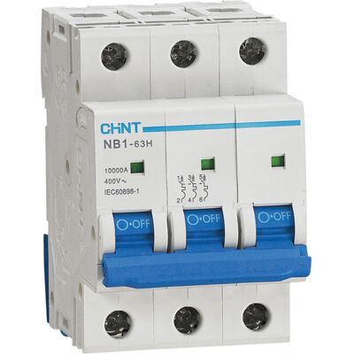 Chint Automatsikring 3P 13A C-KAR 10KA Cenika - 1615537 Chint Automatsikring 3P 13A C-KAR 10KA Cenika - 1615537