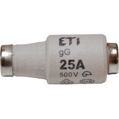 Karl H Strøm AS Sikringspatron DII 25A Treg - 1623181 Karl H Strøm AS Sikringspatron DII 25A Treg - 1623181