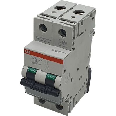 Overbelastningsvern S202-OV63A 2p ABB - 1623975 Overbelastningsvern S202-OV63A 2p ABB - 1623975