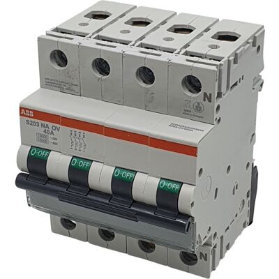 Overbelastningsvern S203-OV40NA 4p ABB - 1623983 Overbelastningsvern S203-OV40NA 4p ABB - 1623983