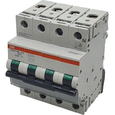 Overbelastningsvern S203-OV50NA 4p ABB - 1623984 Overbelastningsvern S203-OV50NA 4p ABB - 1623984
