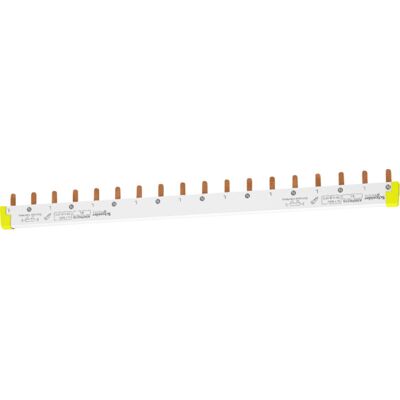 Schneider Electric Samleskinne 2P L1/N-L2 18 mod - Distribusjonsblokk Schneider Electric Samleskinne 2P L1/N-L2 18 mod - Distribusjonsblokk