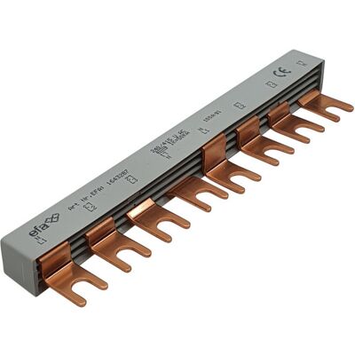 EFA Samleskinne OV-Overspenningsvern 4P-gaffel-10mm² - 1643287 EFA Samleskinne OV-Overspenningsvern 4P-gaffel-10mm² - 1643287