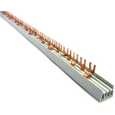 EFA Samleskinne G4/10 L1-N, L2-N, L3-N 10mm² 1m - 1643321 EFA Samleskinne G4/10 L1-N, L2-N, L3-N 10mm² 1m - 1643321