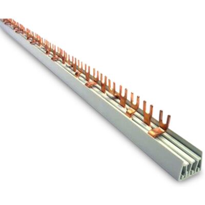 Samleskinne G4/16 L1-N,L2-N,L3-N 16mm² 1m Efa - 1643779 Samleskinne G4/16 L1-N,L2-N,L3-N 16mm² 1m Efa - 1643779