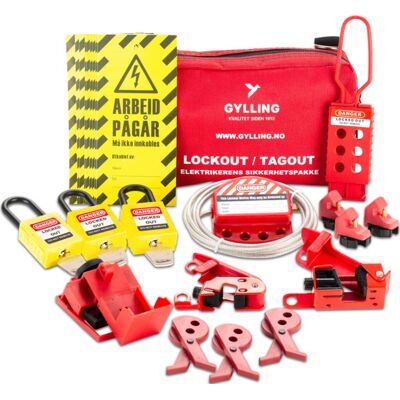 Gylling Teknikk Lockout sett MAXI - 1670563 Gylling Teknikk Lockout sett MAXI - 1670563