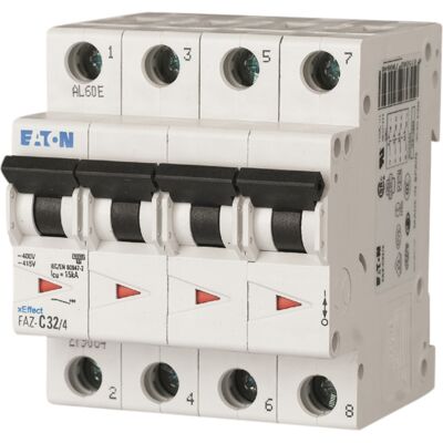 Eaton Automat 25A 4-pol - Sikringsbryter Eaton Automat 25A 4-pol - Sikringsbryter