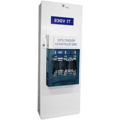 Stansefabrikken Inntaksboks 3/160A m/al-cu klemmer - 1700051 Stansefabrikken Inntaksboks 3/160A m/al-cu klemmer - 1700051