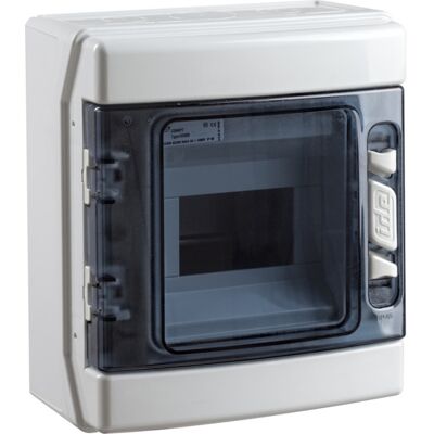 Cenika Grå IP65 Veggskap - 6-modul Cenika Grå IP65 Veggskap - 6-modul