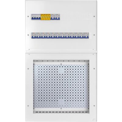 Cenika FORDELINGSSKAP 2 RAD MED SVAKSTRØM 50 MOD 55 BRED 10 DYP - 1700401 Cenika FORDELINGSSKAP 2 RAD MED SVAKSTRØM 50 MOD 55 BRED 10 DYP - 1700401