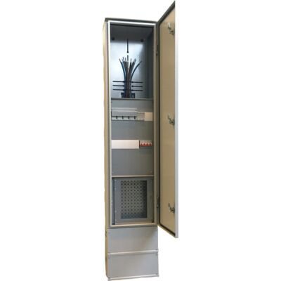 TKS Tilknytningsskap ferdigkoblet 400V Smal H150 Grå EFA - 1710411 TKS Tilknytningsskap ferdigkoblet 400V Smal H150 Grå EFA - 1710411