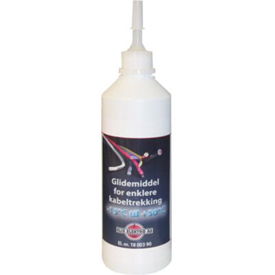 Glidemiddel kabeltrekking 0,5l Elis Elektro - 1800390 Glidemiddel kabeltrekking 0,5l Elis Elektro - 1800390