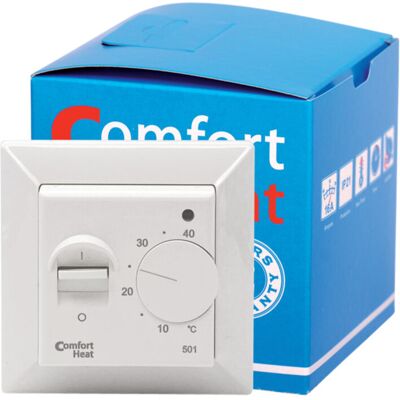 Comfort Heat Analog Termostat - Gulvføler Comfort Heat Analog Termostat - Gulvføler