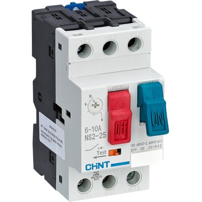 Chint Motorvernbryter NS8-25 4,0-6,3 - 4100042 Chint Motorvernbryter NS8-25 4,0-6,3 - 4100042
