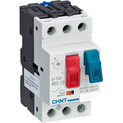 Chint Ns8-25-1-1,6 - Motorvernbryter - Innendørs IP20 Chint Ns8-25-1-1,6 - Motorvernbryter - Innendørs IP20