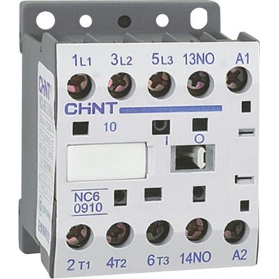 Chint MINIKONTAKTOR NC6-0910 MED MELDEKONTAKT 230V AC - 4101318 Chint MINIKONTAKTOR NC6-0910 MED MELDEKONTAKT 230V AC - 4101318