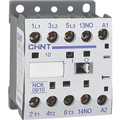 Chint - NC6-0904 24V AC - 4-polt minikontaktor - minicontactor Chint - NC6-0904 24V AC - 4-polt minikontaktor - minicontactor