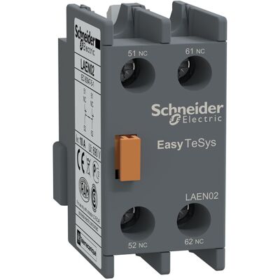 Schneider Electric Hjelpekontaktblokk, Easy TeSys, 2NC - 4172355 Schneider Electric Hjelpekontaktblokk, Easy TeSys, 2NC - 4172355