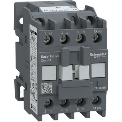 Schneider Electric Kontaktor, Easy TeSys, 9A, 1NO, 230V AC - 4172369 Schneider Electric Kontaktor, Easy TeSys, 9A, 1NO, 230V AC - 4172369