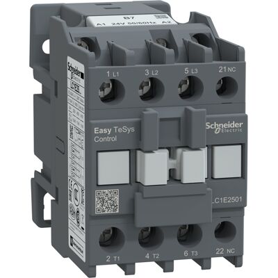 Schneider Electric Kontaktor, Easy TeSys, 25A, 1NC, 24V AC - 4172377 Schneider Electric Kontaktor, Easy TeSys, 25A, 1NC, 24V AC - 4172377